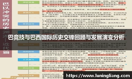 优游ub8巴竞技与巴西国际历史交锋回顾与发展演变分析
